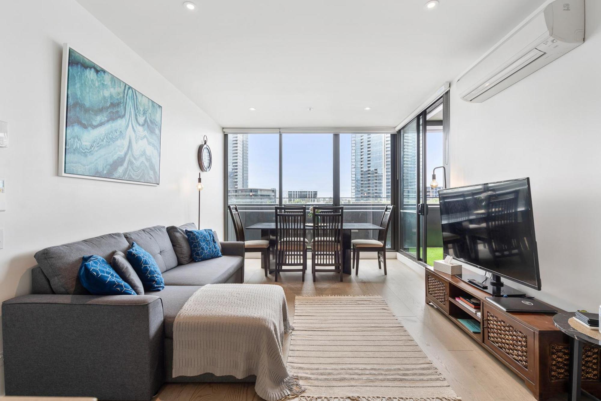 Melbourne Docklands Riverside Views Екстериор снимка